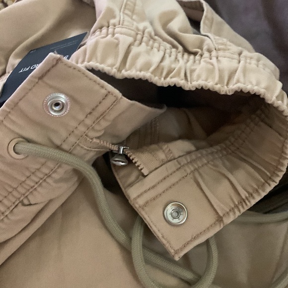 NWT tall Jordan Collab Travis Scott Carpenters khaki canvas pants XLT joggers - Picture 13 of 16